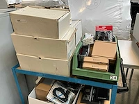 Kleine partij diverse bouwmaterialen, elektrotoebehoren en pictogramborden - afbeelding 10 van  26