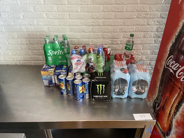 Kleine partij diverse dranken en bieren - afbeelding 2 van  2
