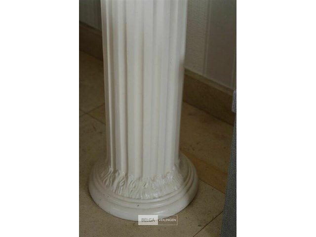 Kleine witte zuil - afbeelding 2 van  3