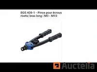 Klem voor klinkmoeren m3 - m10 bgs 408-1 - afbeelding 1 van  1