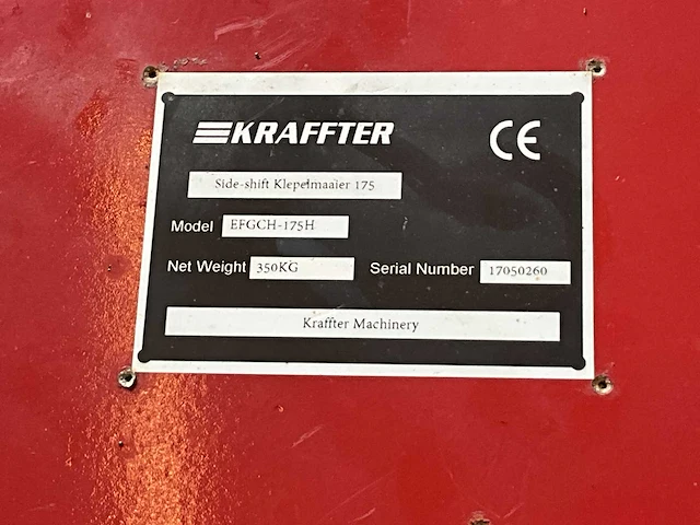 Klepelmaaier kraffter 175h - afbeelding 7 van  7