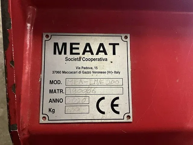 Klepelmaaier meaat mea-lm/e 200 - bj 2020 - afbeelding 15 van  23
