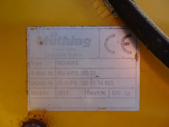 Klepelmaaier müthing - afbeelding 4 van  5