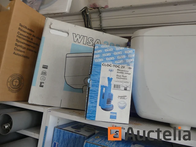 Klepfittingen, slangen, toiletspoeling, enz. - afbeelding 12 van  14