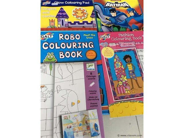 Kleurboeken + stickers - afbeelding 2 van  3