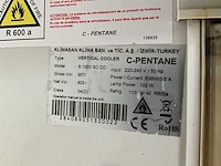 Klimasan vertical cooler koelvitrine - afbeelding 2 van  2