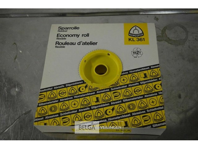 Klingspor kl 361 jf schuurrol korrel 60 - afbeelding 2 van  3