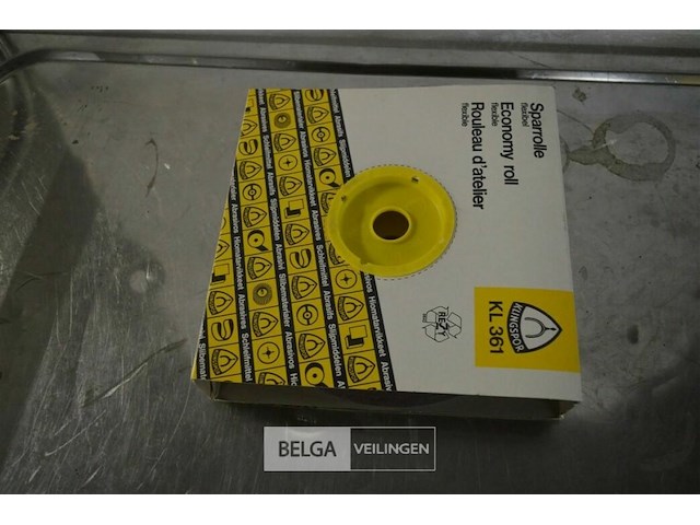 Klingspor kl 361 jf schuurrol korrel 60 - afbeelding 1 van  3