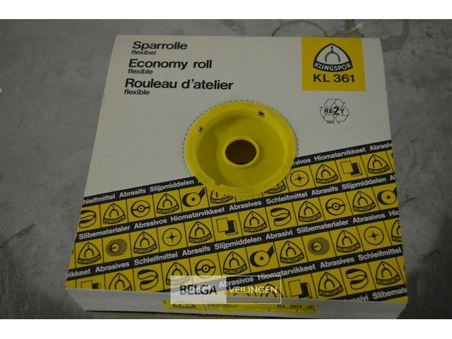 Klingspor kl 361 jf schuurrol korrel 60 - afbeelding 1 van  2