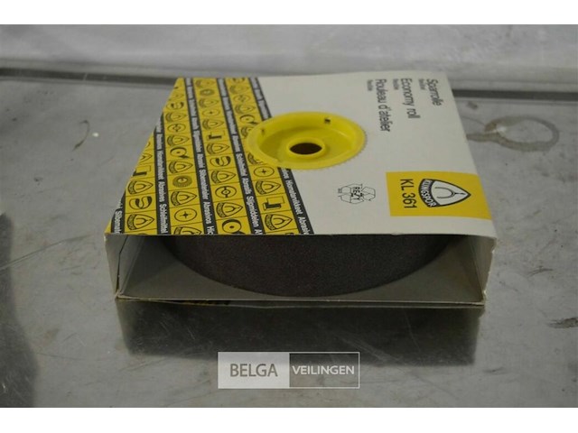 Klingspor kl 361 jf schuurrol korrel 60 - afbeelding 2 van  2