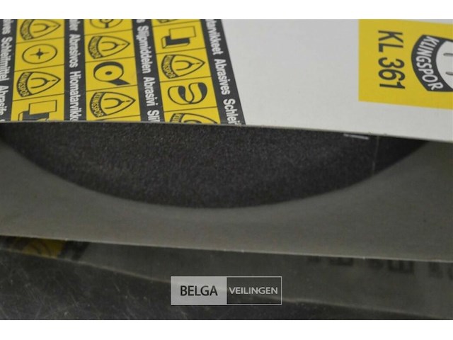 Klingspor kl 361 jf schuurrol - afbeelding 2 van  2