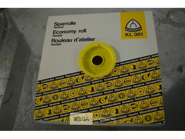 Klingspor kl 361 jf schuurrol - afbeelding 1 van  2