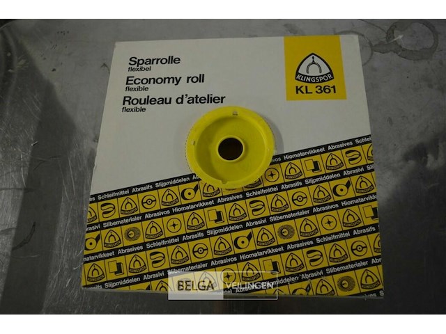 Klingspor kl 361 jf schuurrol - afbeelding 1 van  2