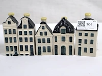 Klm decoratieve huisjes (x11) - afbeelding 2 van  5