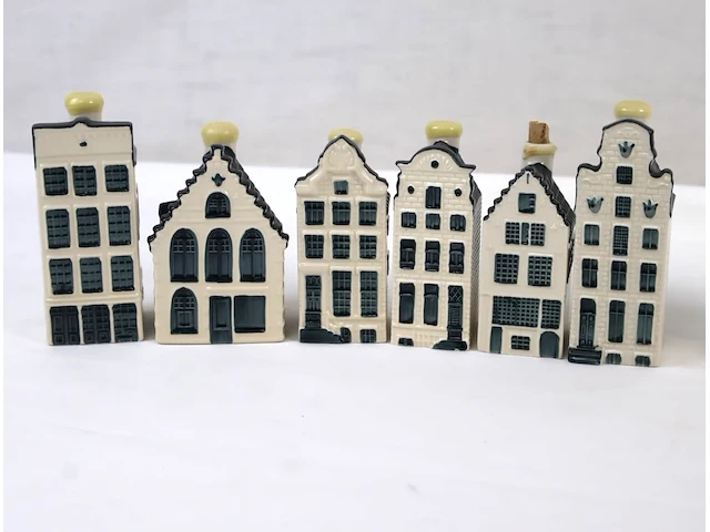 Klm decoratieve huisjes (x11) - afbeelding 3 van  5