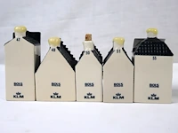 Klm decoratieve huisjes (x11) - afbeelding 4 van  5