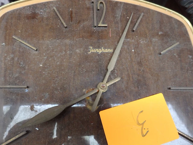 Klok junghans vintage - afbeelding 2 van  2