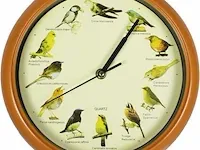 Klok met vogel geluiden gi-127160 - afbeelding 1 van  3