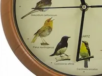 Klok met vogel geluiden gi-127160 - afbeelding 2 van  3