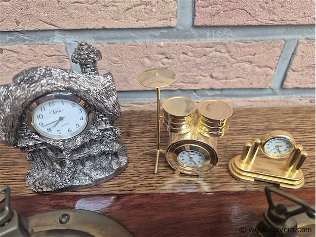 Klokjes 3 stuks + barometer - afbeelding 2 van  3