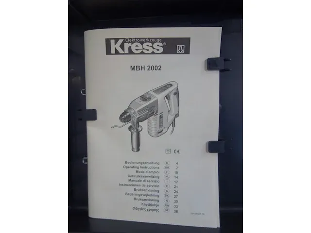 Klopboorhamer kress - afbeelding 5 van  5