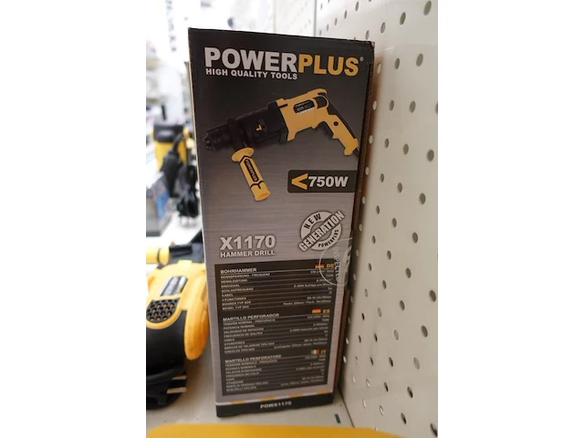 Klopboorhamer powerplus - afbeelding 2 van  3