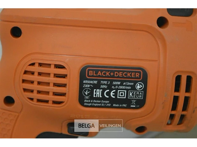 Klopboormachine black&decker getest - afbeelding 5 van  5