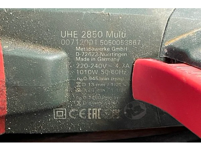 Klopboormachine metabo - afbeelding 3 van  4