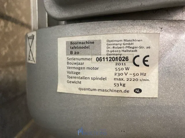 Klopboormachine quantum - afbeelding 5 van  6