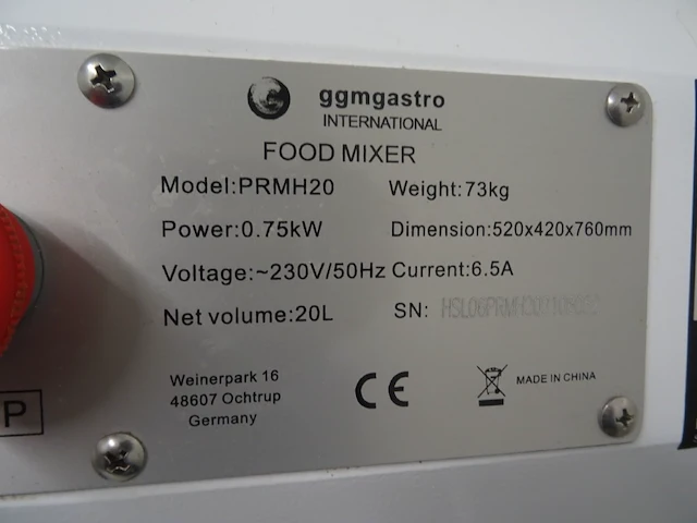 Klopper/menger ggm gastro - afbeelding 6 van  6