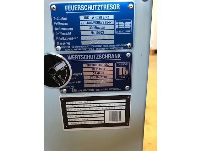 Kluis - iss - inbouwkluis - afbeelding 4 van  4