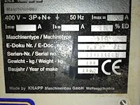 Knapp houtbewerkingsmachine - afbeelding 5 van  5