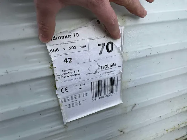 Knauf hydromur 70 gipsblok bouwsteen - afbeelding 4 van  4