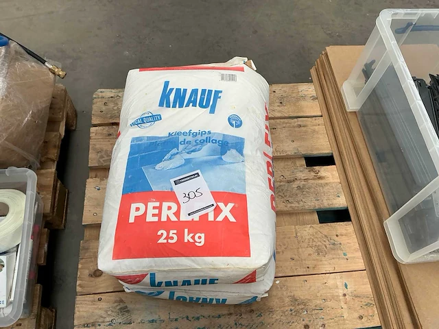 Knauf perflix zakken kleefgips (2x) - afbeelding 1 van  2