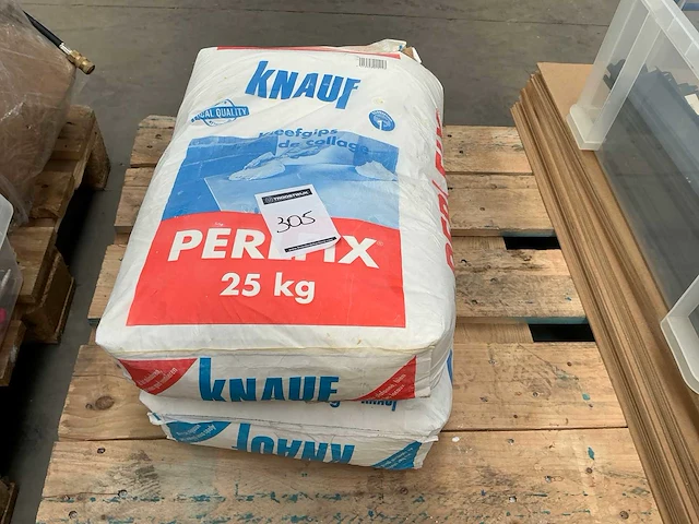 Knauf perflix zakken kleefgips (2x) - afbeelding 2 van  2