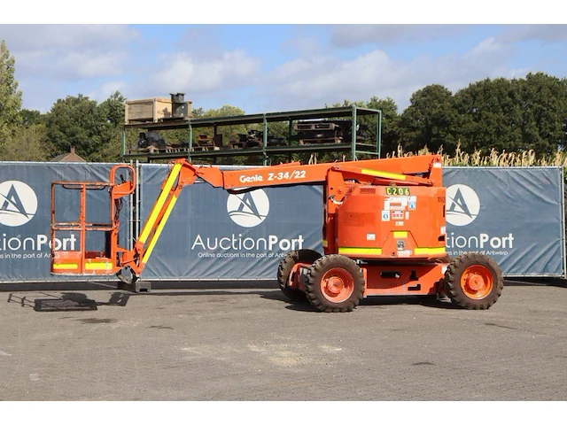 Knikarmhoogwerker genie z-34/22 diesel 12.52m 2008 - afbeelding 1 van  1