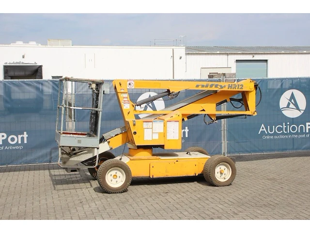 Knikarmhoogwerker nifty hr12ne elektrisch 12.2m 2011 - afbeelding 1 van  1