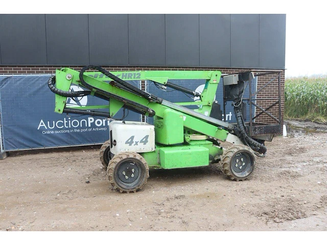 Knikarmhoogwerker niftylift hr12de 4wd mk1b elektrisch+diesel 200kg 12.2m 2015 - afbeelding 1 van  1