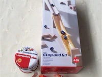Knikkerbaan uitbreiding + knikkers - afbeelding 1 van  2