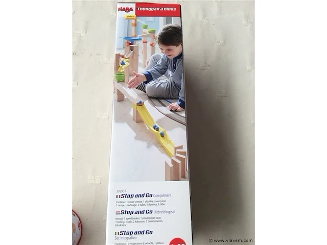 Knikkerbaan uitbreiding + knikkers - afbeelding 2 van  2