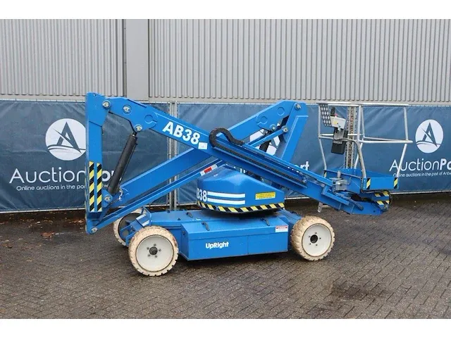 Kniktelescoophoogwerker upright ab38n elektrisch 11.50m - afbeelding 1 van  1