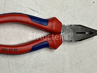 Knipex 03-02-160 werkplaats combinatietang - afbeelding 2 van  3