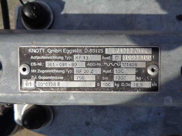 Knott gmbh kf20z / kf13 mobiele instructie radar trailer signalering - afbeelding 8 van  8