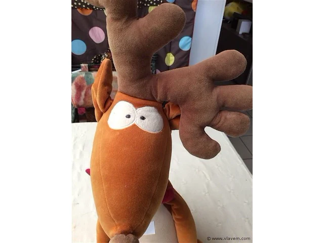Knuffel hert woody - afbeelding 2 van  3