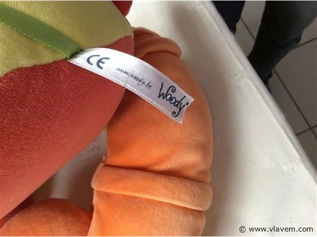 Knuffel krab woody - afbeelding 2 van  2