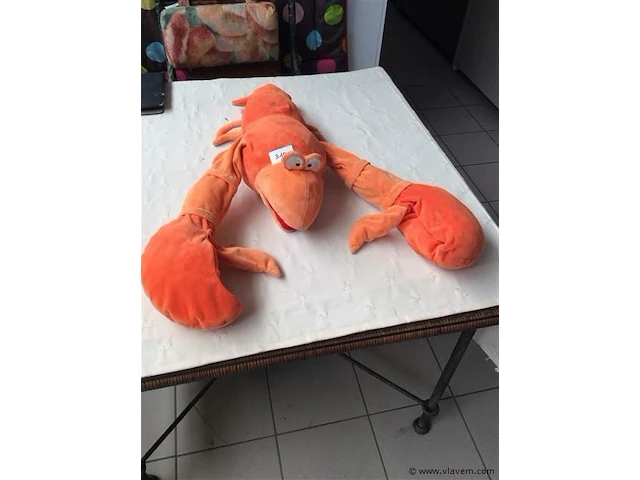 Knuffel kreeft woody - afbeelding 1 van  2
