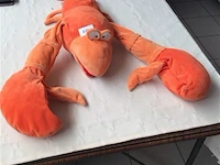 Knuffel kreeft woody - afbeelding 1 van  2
