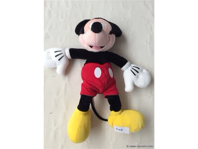 Knuffel mickey mouse - afbeelding 1 van  2