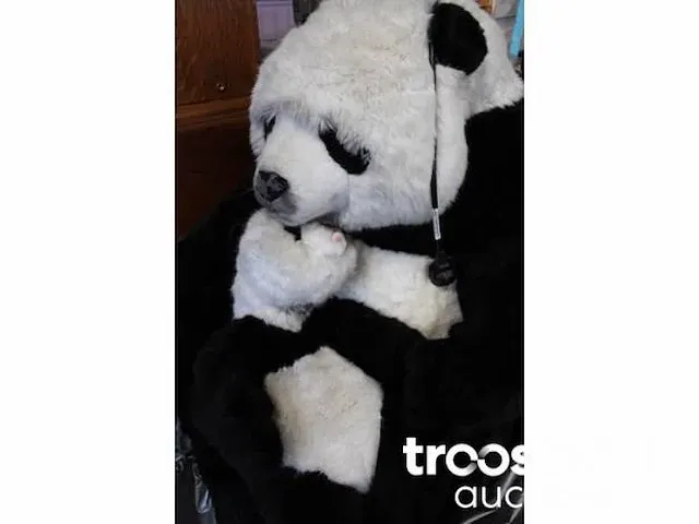 Knuffelende panda's - afbeelding 1 van  2