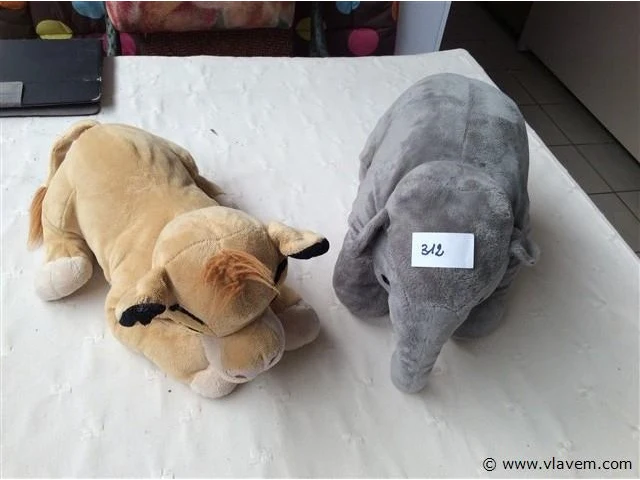 Knuffels 2stuks - afbeelding 1 van  2